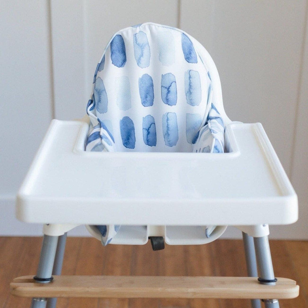 Blue Watercolor IKEA Antilop Cushion Cover